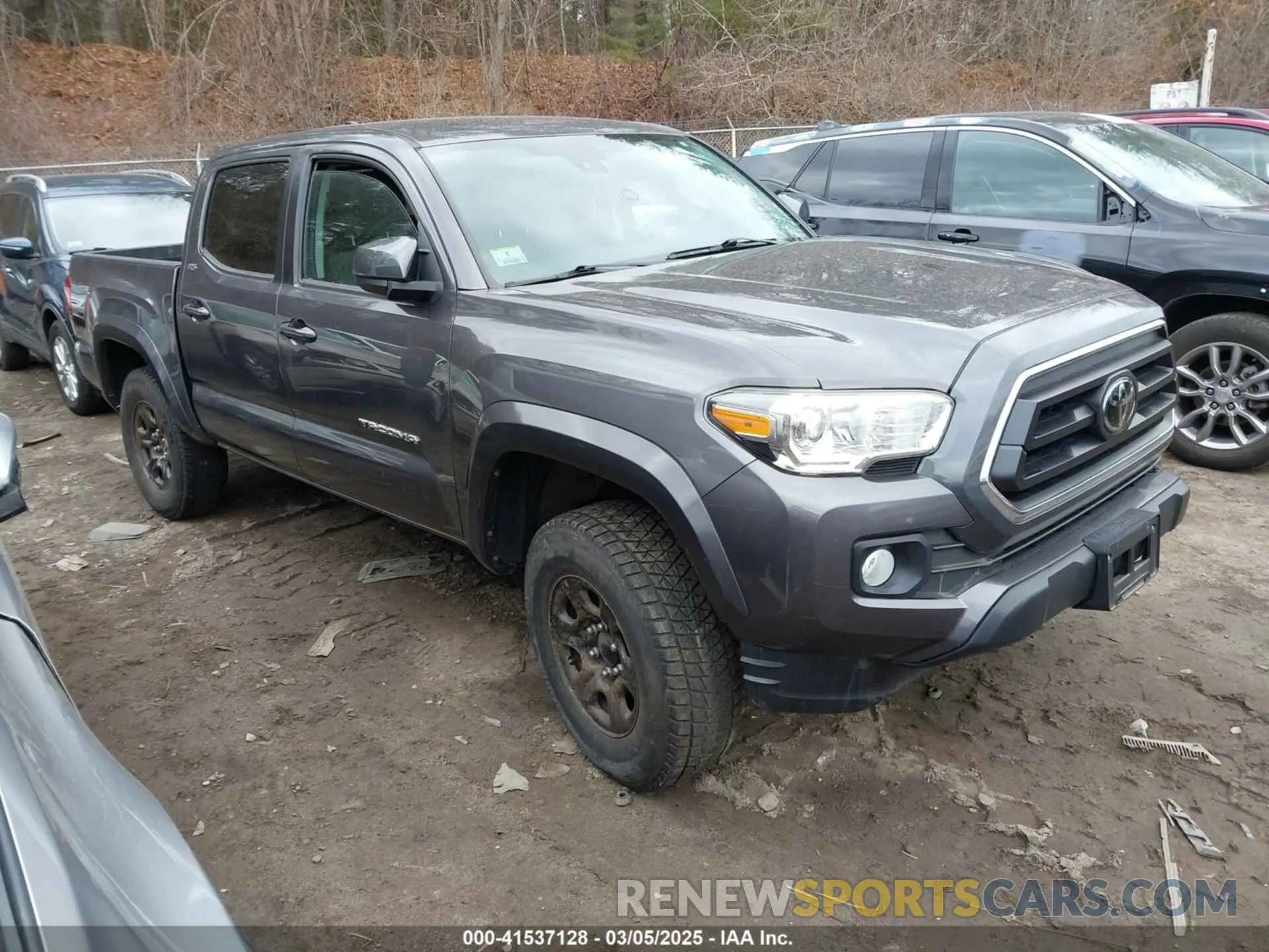 1 Photograph of a damaged car 5TFCZ5AN2LX231424 TOYOTA TACOMA 2020