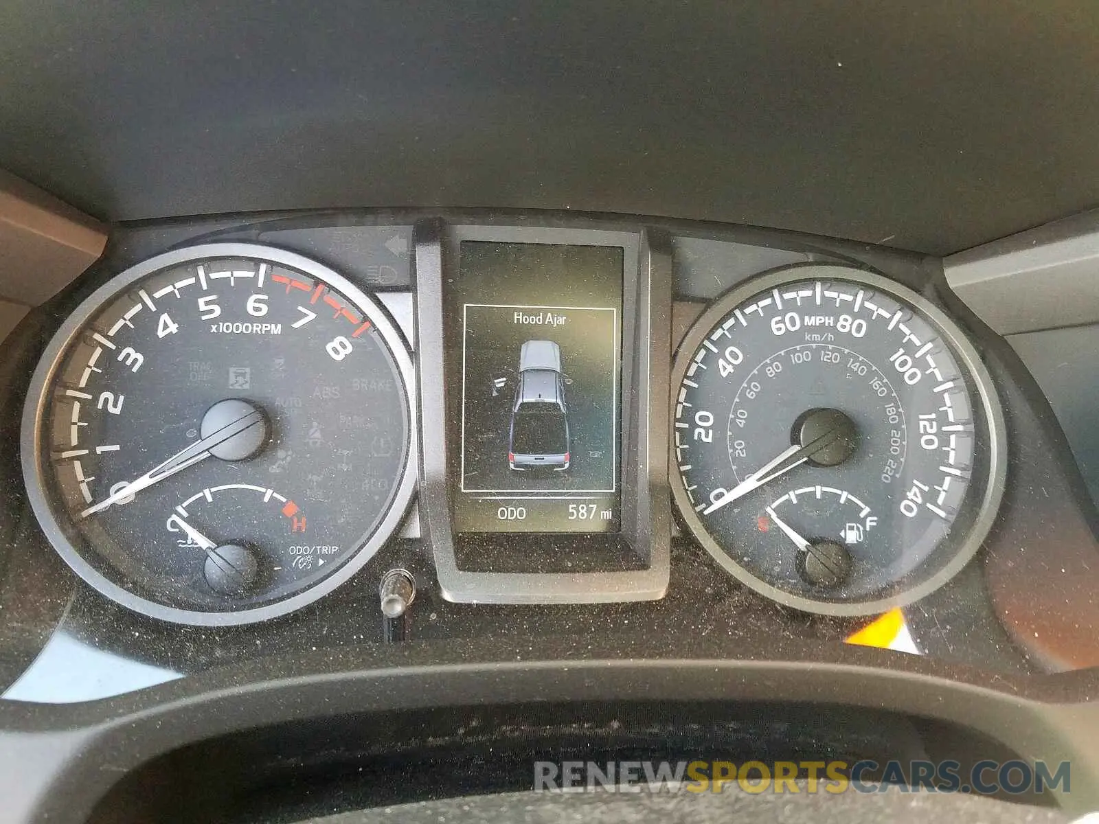 8 Photograph of a damaged car 5TFCZ5AN3LX229780 TOYOTA TACOMA 2020