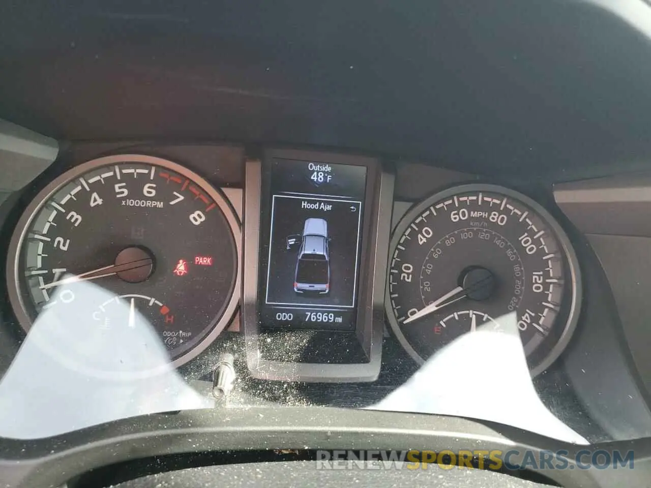 9 Фотография поврежденного автомобиля 5TFCZ5AN4LX225222 TOYOTA TACOMA 2020