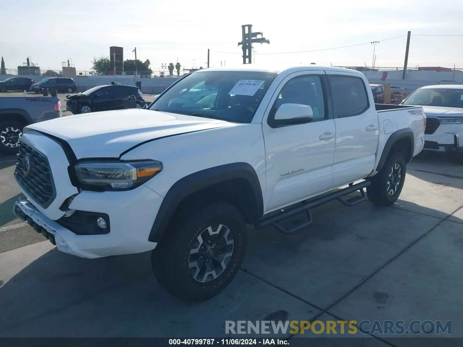 2 Photograph of a damaged car 5TFCZ5AN4LX227116 TOYOTA TACOMA 2020