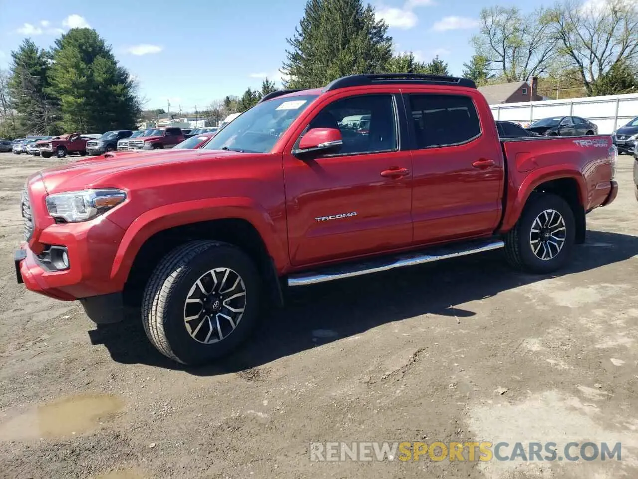 1 Photograph of a damaged car 5TFCZ5AN4LX231599 TOYOTA TACOMA 2020