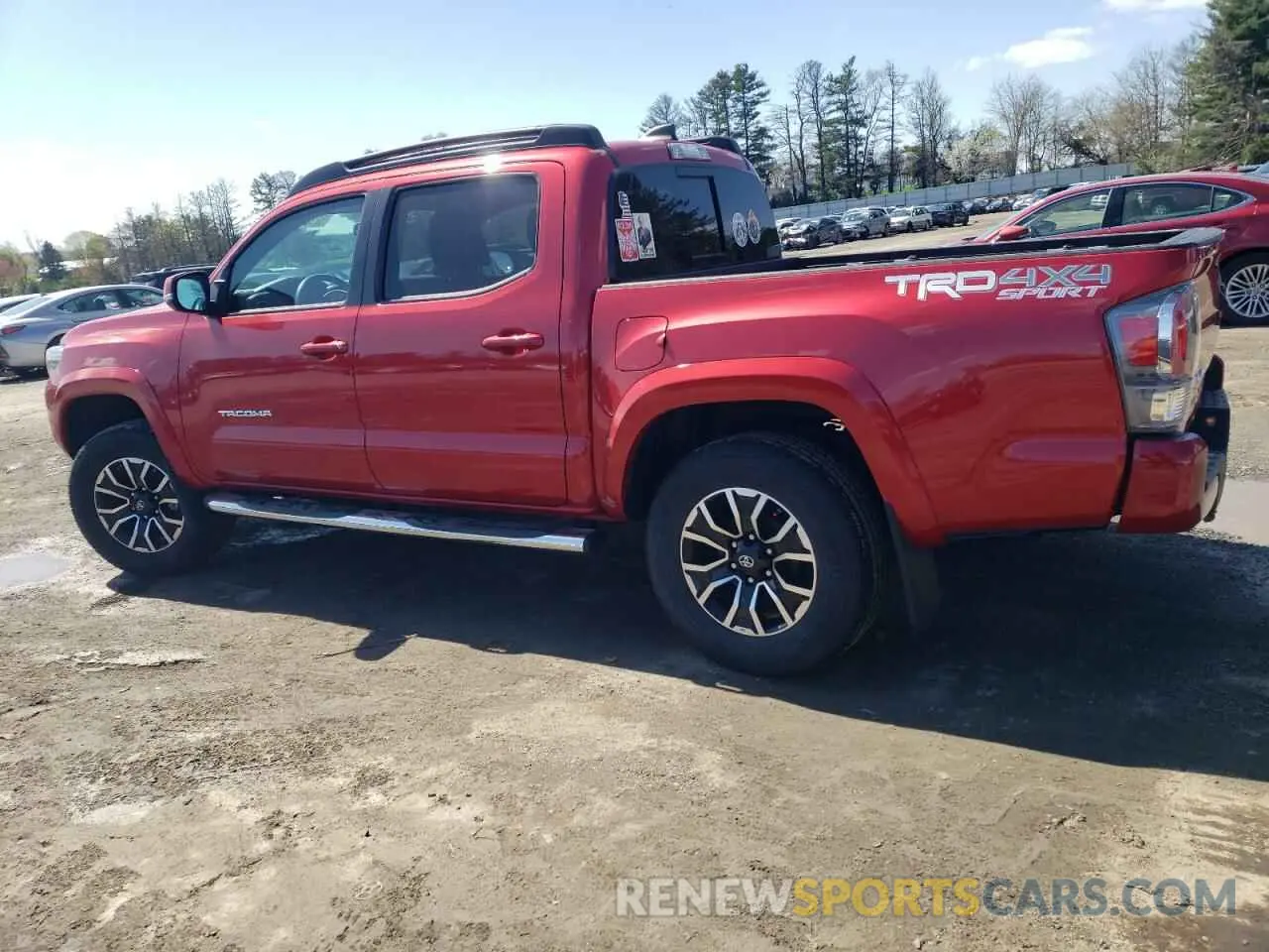 2 Photograph of a damaged car 5TFCZ5AN4LX231599 TOYOTA TACOMA 2020