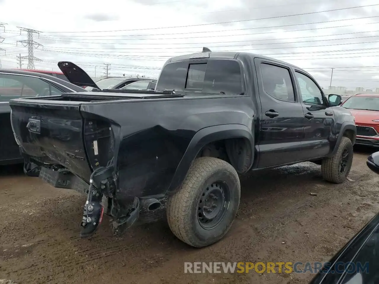 3 Фотография поврежденного автомобиля 5TFCZ5AN4LX239346 TOYOTA TACOMA 2020
