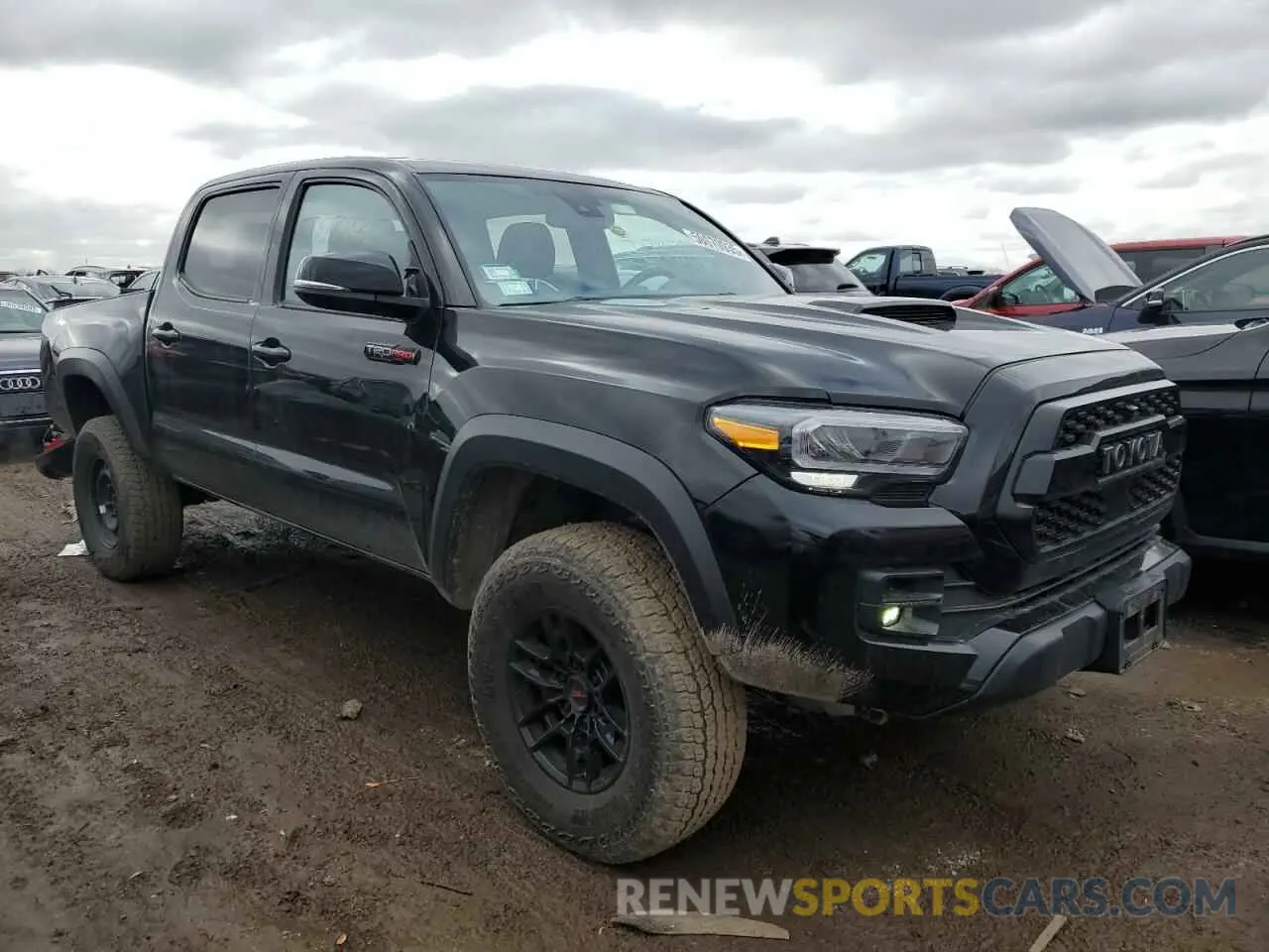 4 Фотография поврежденного автомобиля 5TFCZ5AN4LX239346 TOYOTA TACOMA 2020