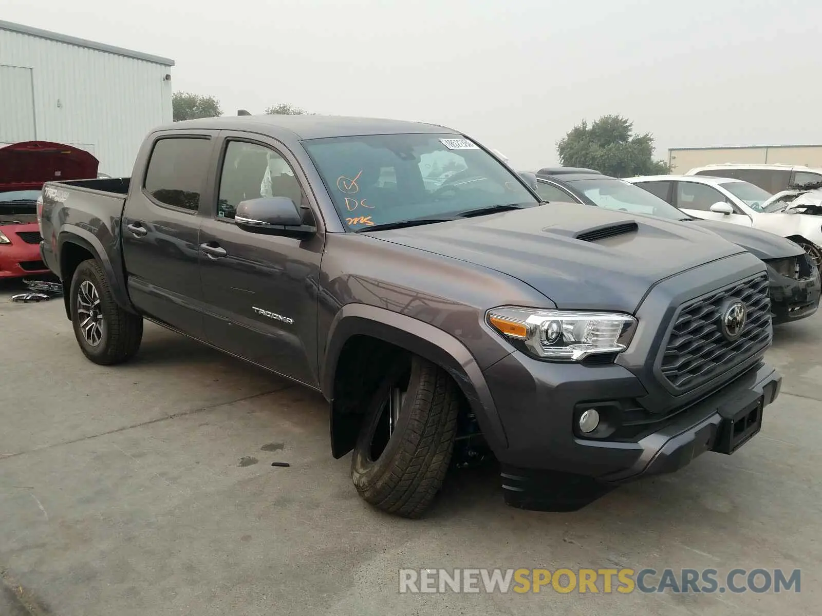 1 Photograph of a damaged car 5TFCZ5AN9LX239780 TOYOTA TACOMA 2020