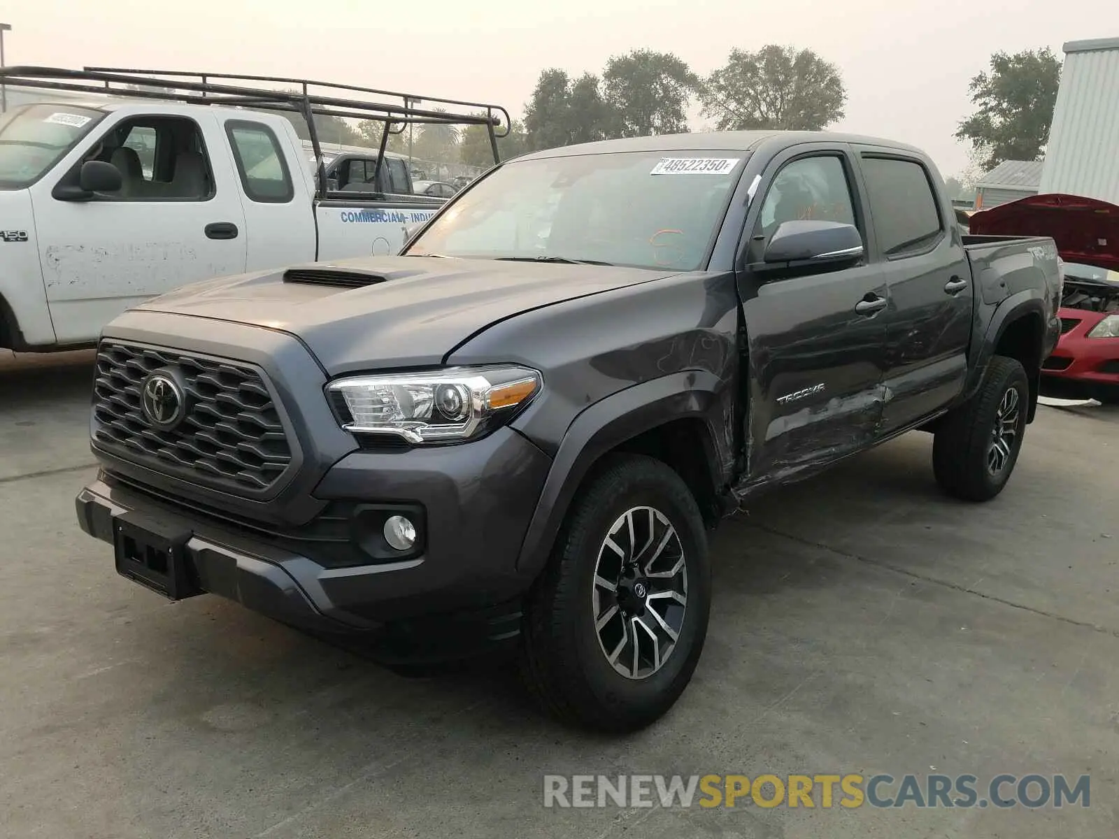 2 Photograph of a damaged car 5TFCZ5AN9LX239780 TOYOTA TACOMA 2020
