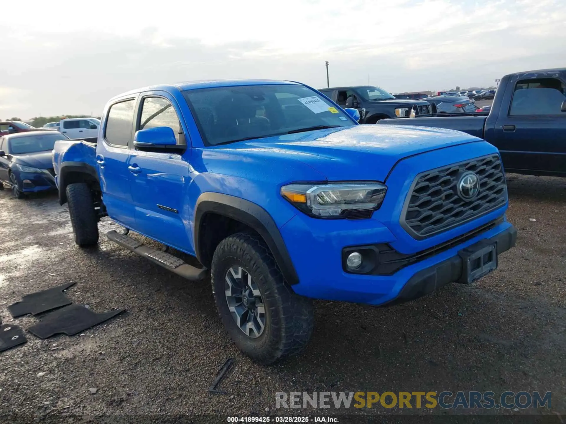 1 Photograph of a damaged car 5TFDZ5BN5LX054628 TOYOTA TACOMA 2020