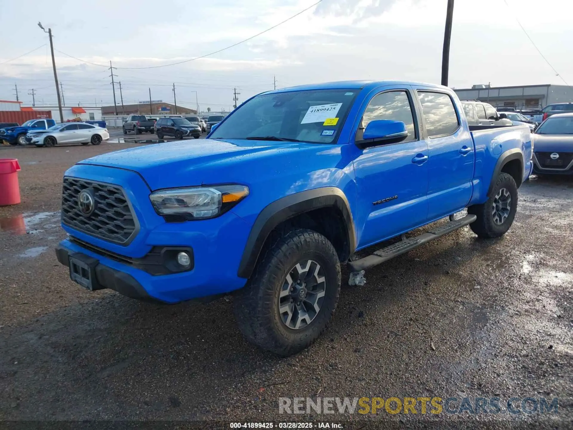 2 Photograph of a damaged car 5TFDZ5BN5LX054628 TOYOTA TACOMA 2020