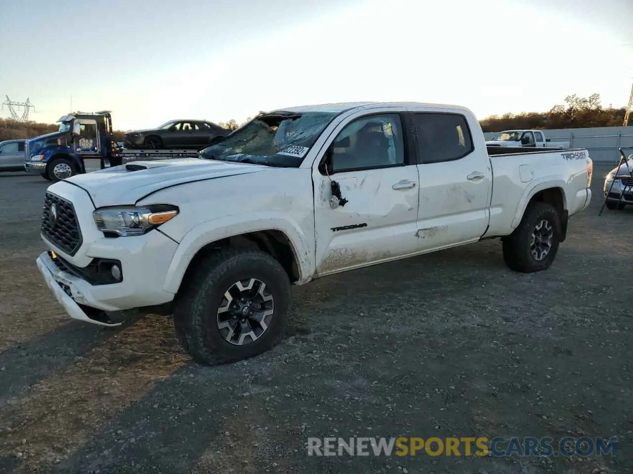 1 Photograph of a damaged car 5TFDZ5BN6LX049292 TOYOTA TACOMA 2020