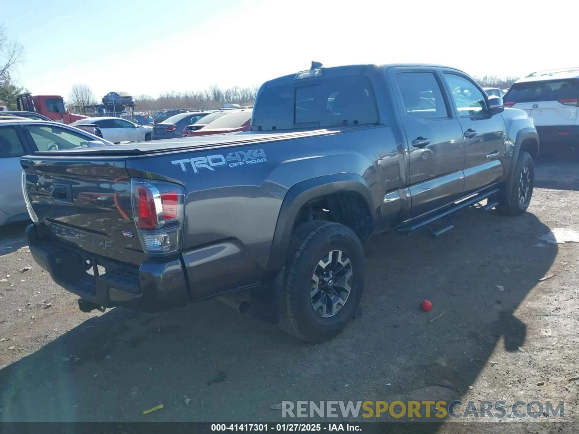 4 Photograph of a damaged car 5TFDZ5BN8LX055658 TOYOTA TACOMA 2020