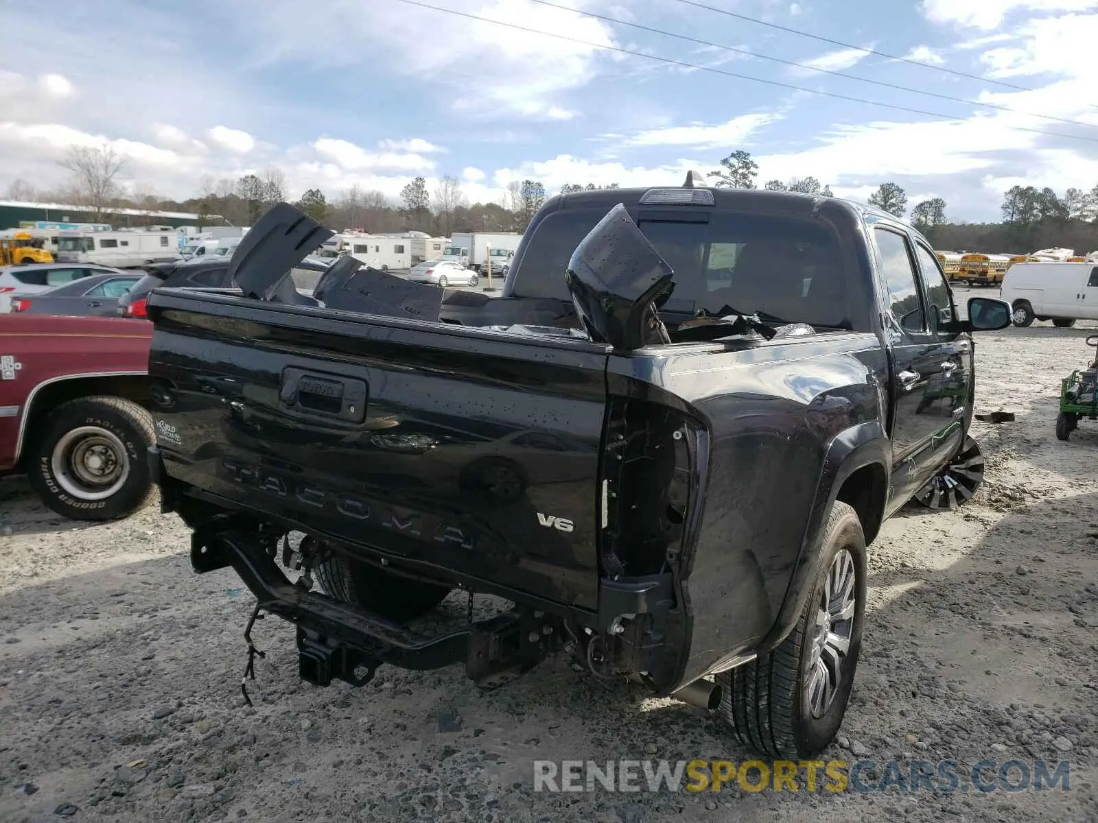 4 Photograph of a damaged car 5TFEZ5CN9LX088591 TOYOTA TACOMA 2020