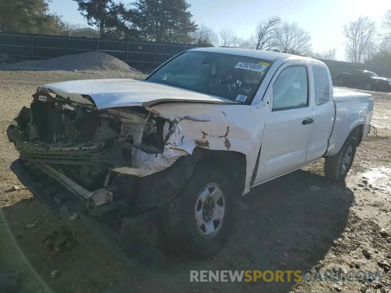 1 Photograph of a damaged car 5TFRX5GN3LX181558 TOYOTA TACOMA 2020