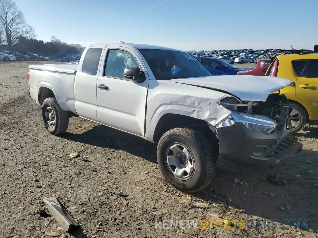 4 Photograph of a damaged car 5TFRX5GN3LX181558 TOYOTA TACOMA 2020
