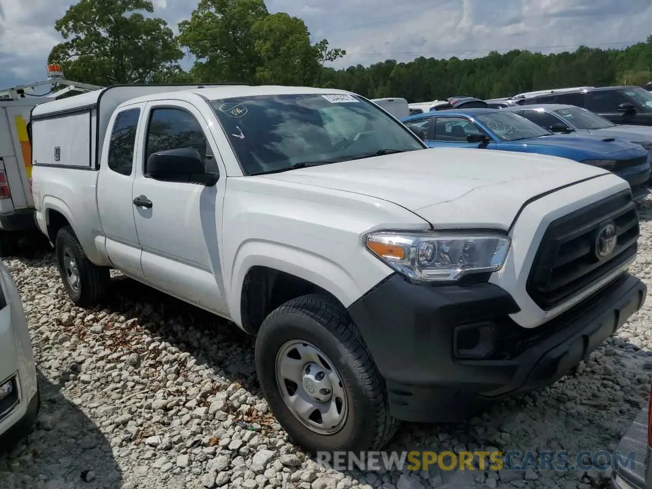 4 Фотография поврежденного автомобиля 5TFRX5GN4LX165322 TOYOTA TACOMA 2020