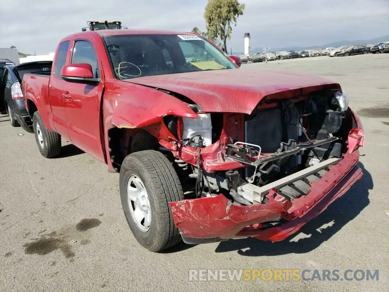 1 Photograph of a damaged car 5TFRX5GN4LX170343 TOYOTA TACOMA 2020