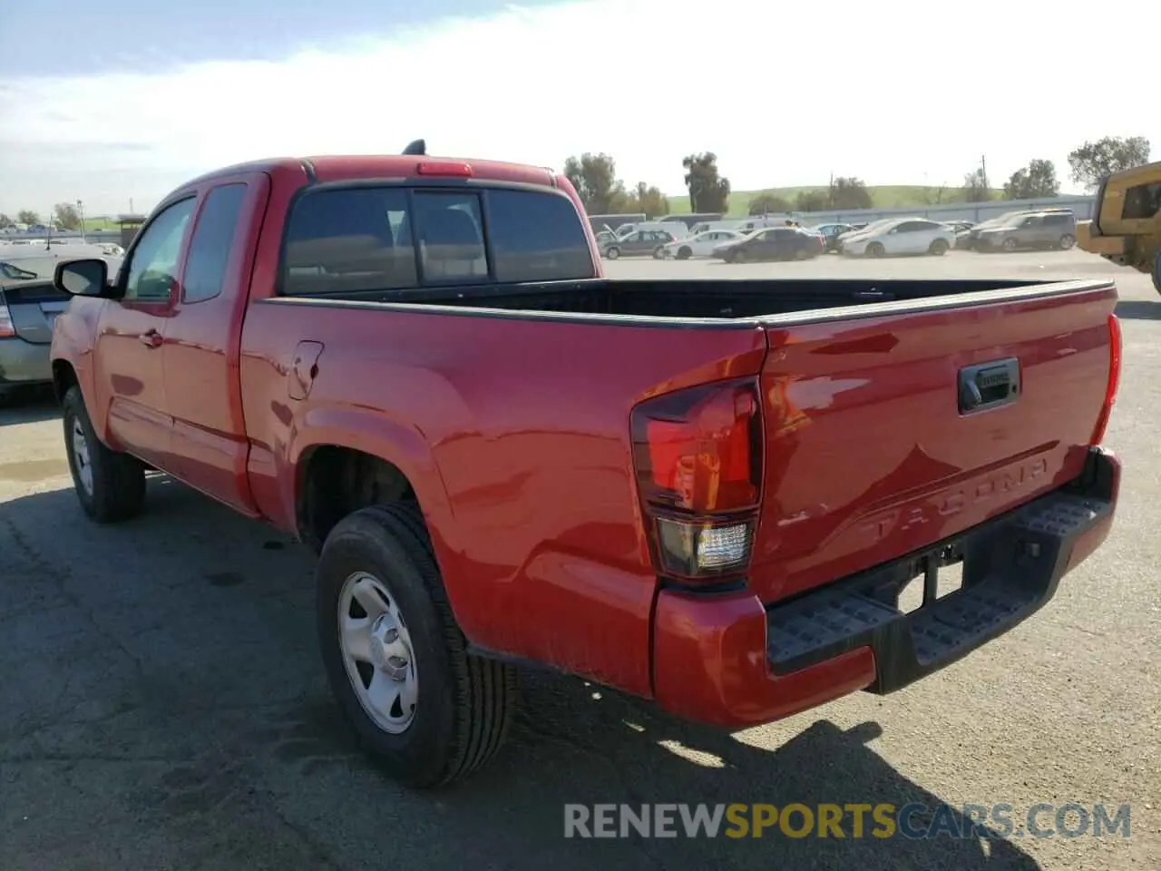 3 Photograph of a damaged car 5TFRX5GN4LX170343 TOYOTA TACOMA 2020