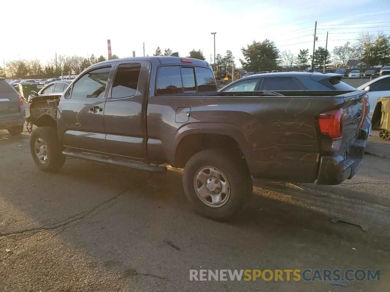 2 Photograph of a damaged car 5TFRX5GN5LX166219 TOYOTA TACOMA 2020