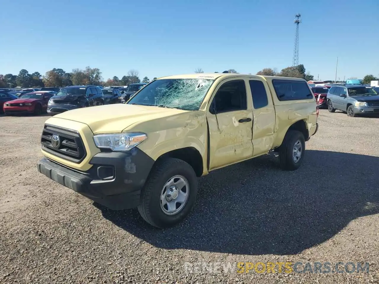 1 Фотография поврежденного автомобиля 5TFRX5GN5LX172604 TOYOTA TACOMA 2020