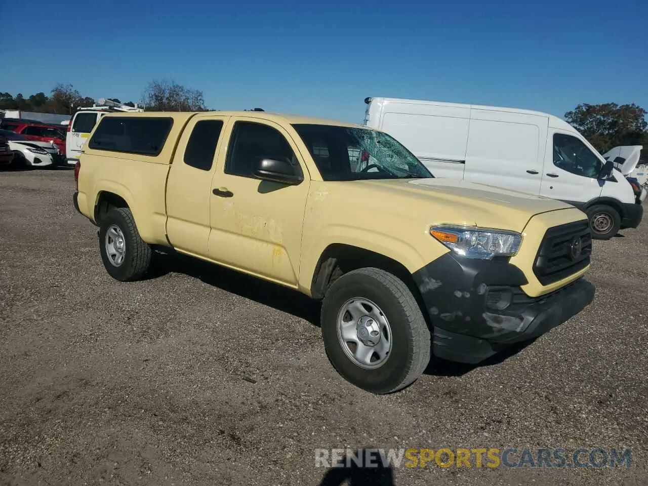 4 Фотография поврежденного автомобиля 5TFRX5GN5LX172604 TOYOTA TACOMA 2020