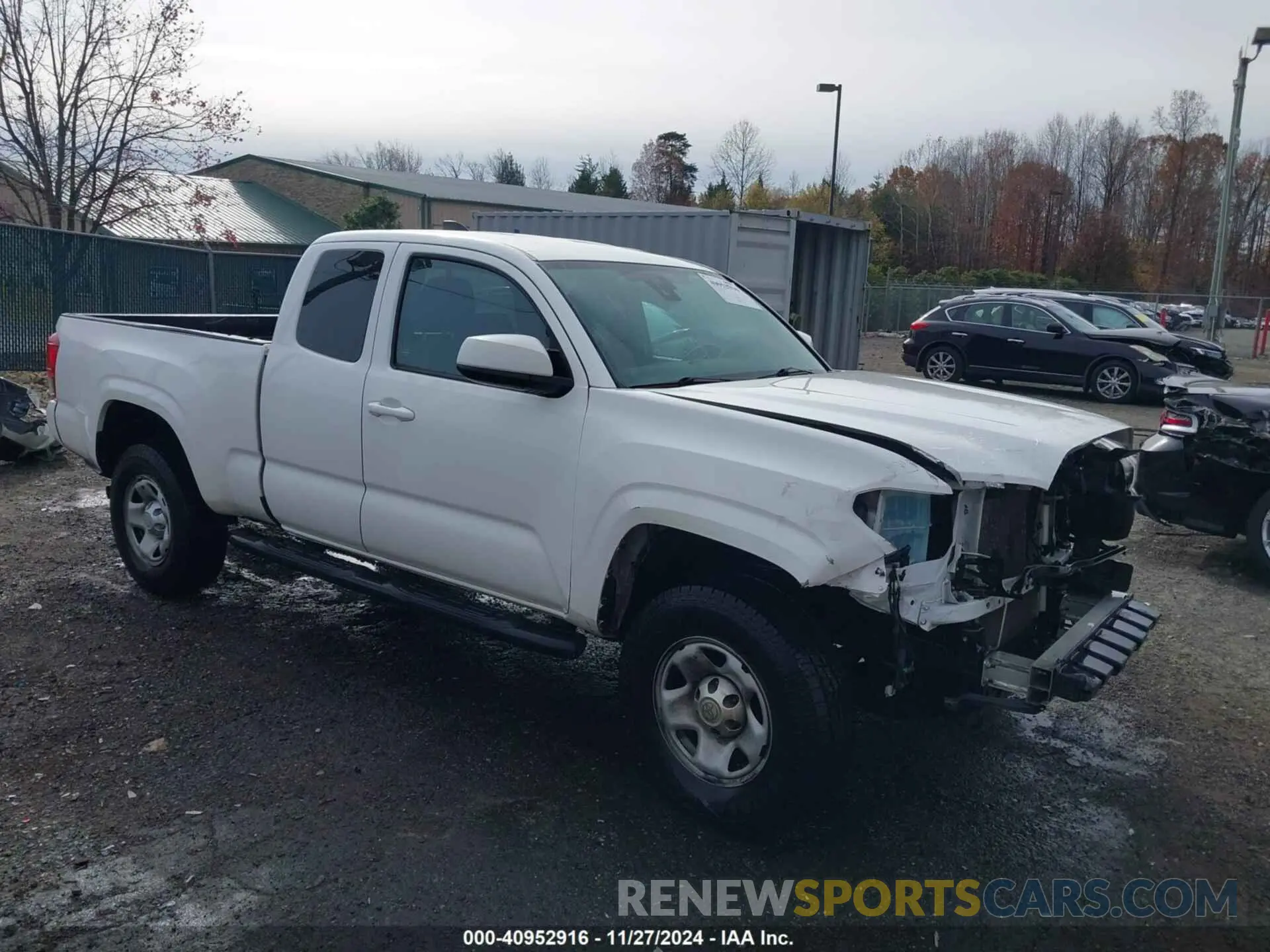1 Photograph of a damaged car 5TFRX5GN5LX179908 TOYOTA TACOMA 2020