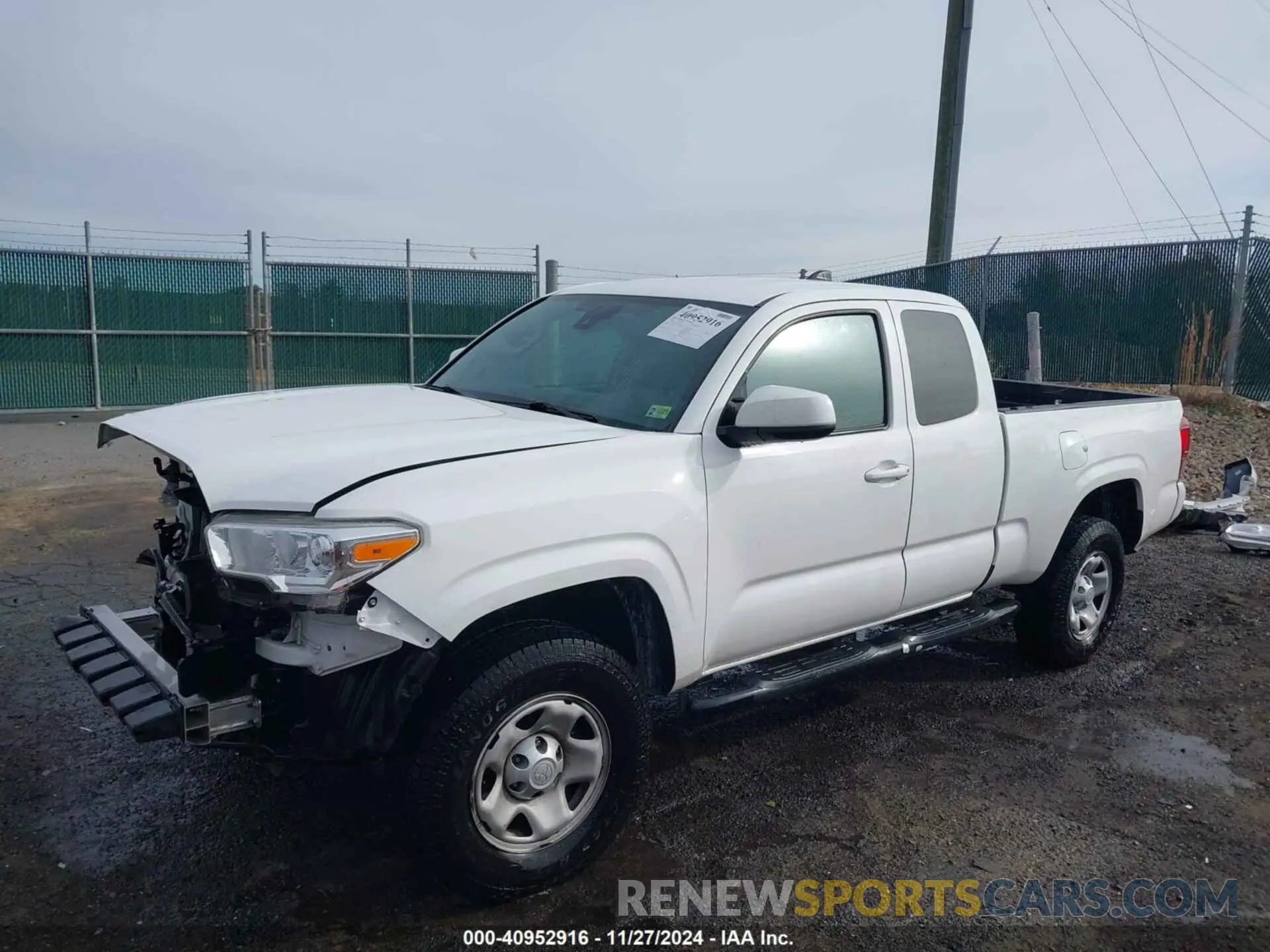 2 Photograph of a damaged car 5TFRX5GN5LX179908 TOYOTA TACOMA 2020