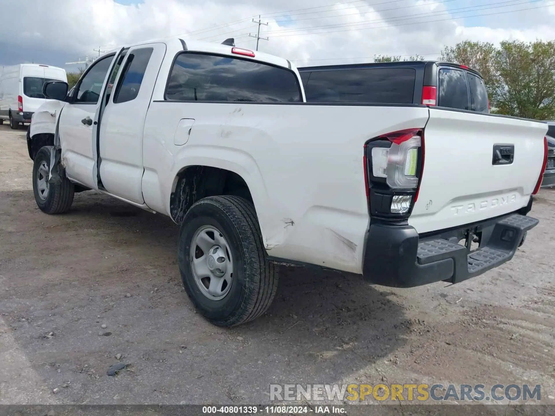 3 Photograph of a damaged car 5TFRX5GN7LX165721 TOYOTA TACOMA 2020