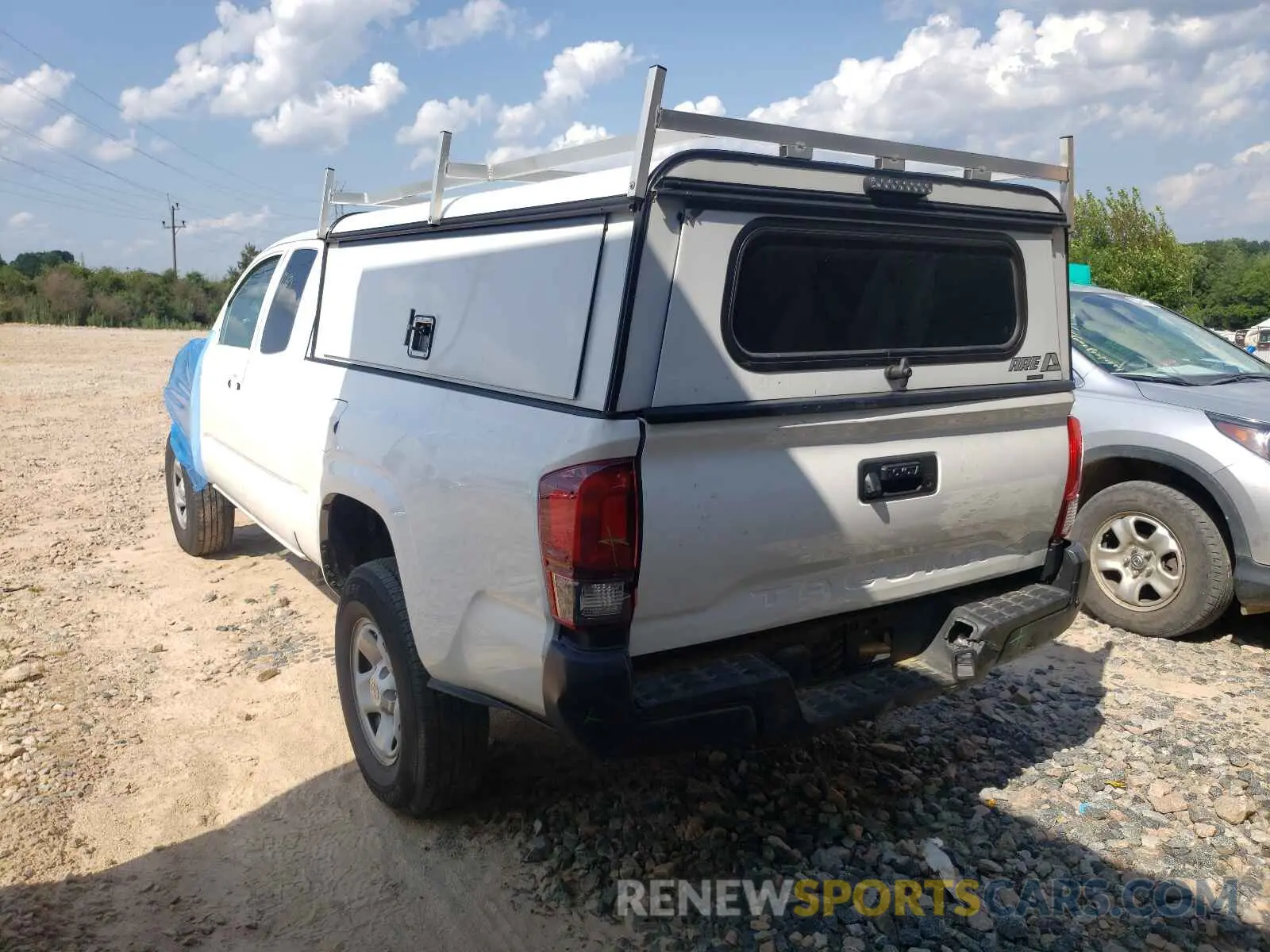 3 Photograph of a damaged car 5TFRX5GN7LX180199 TOYOTA TACOMA 2020
