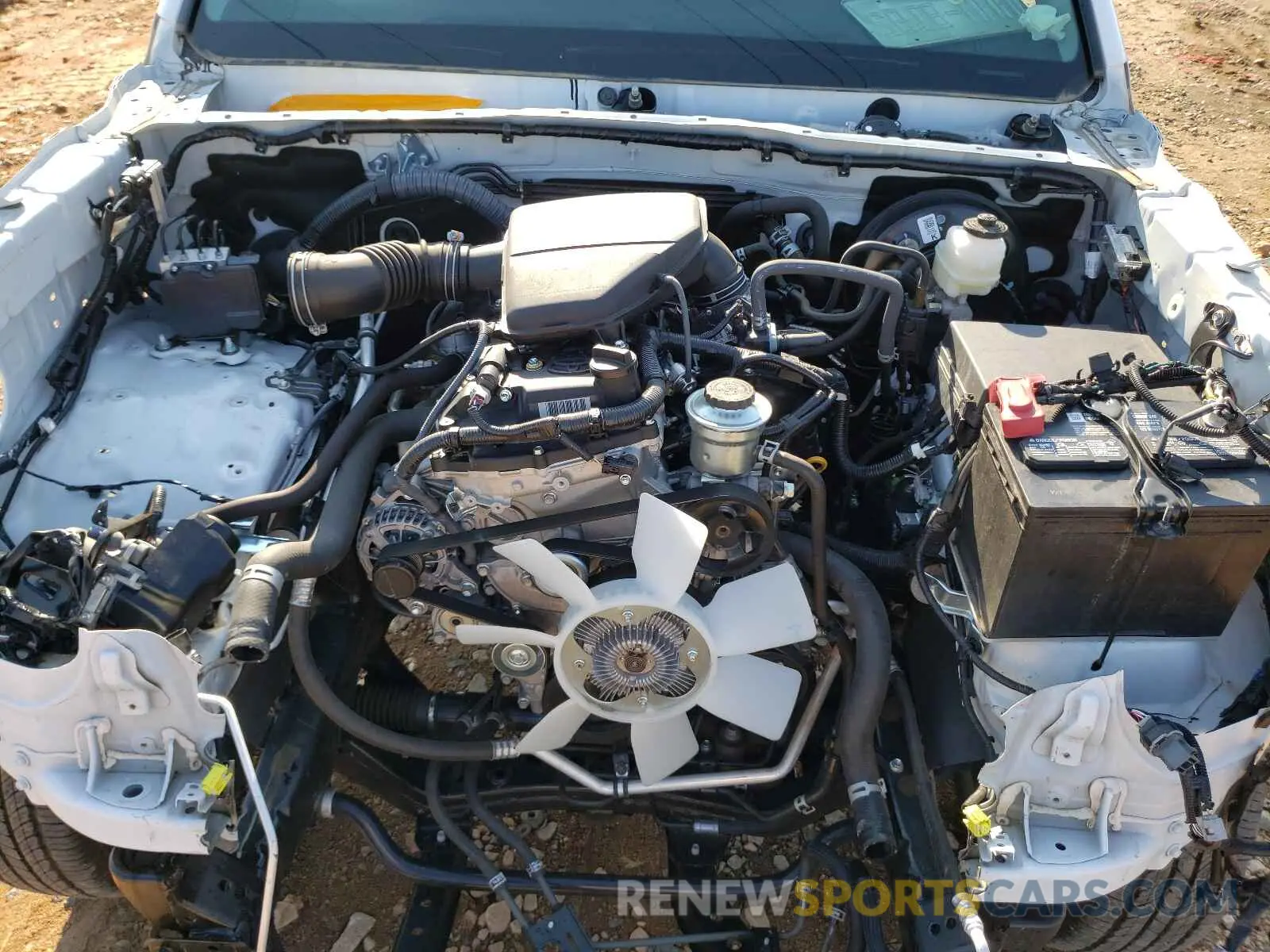 7 Photograph of a damaged car 5TFRX5GN7LX180199 TOYOTA TACOMA 2020