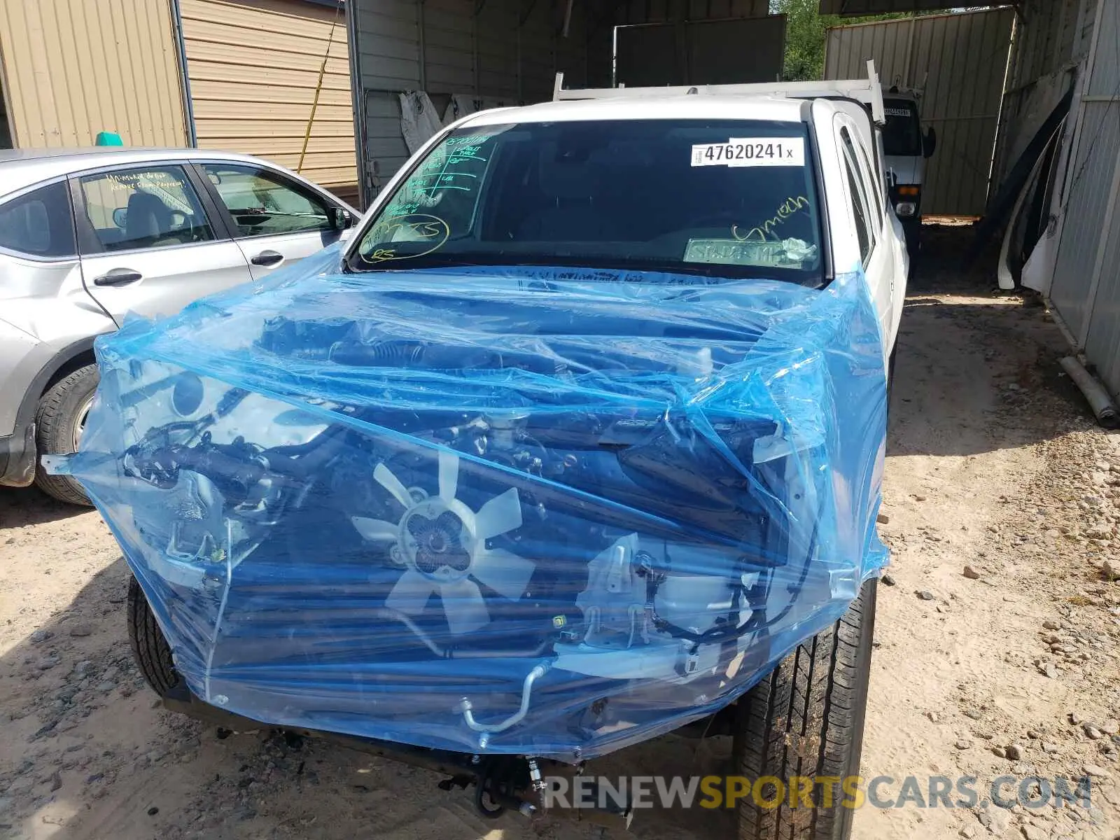 9 Photograph of a damaged car 5TFRX5GN7LX180199 TOYOTA TACOMA 2020