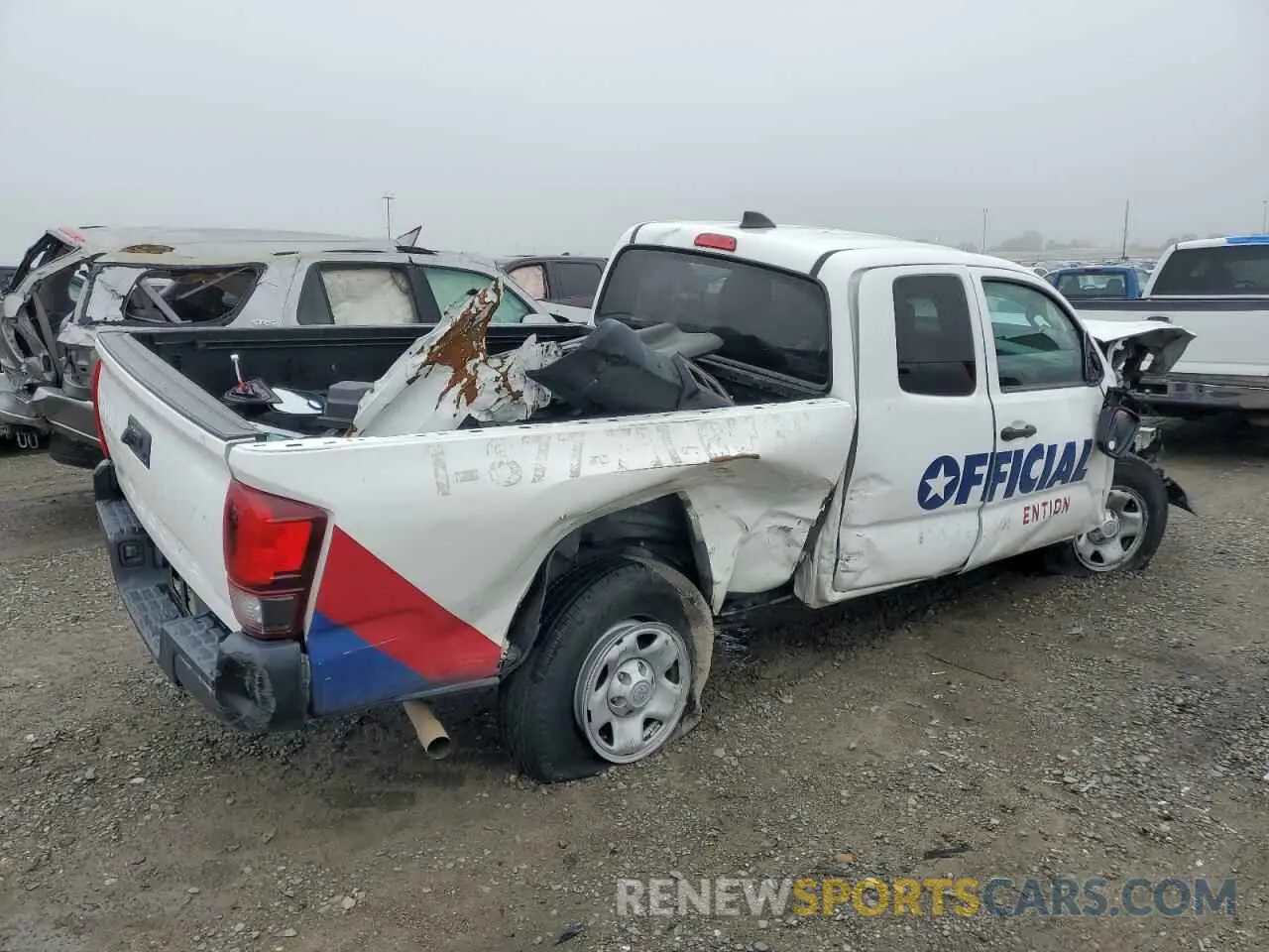 3 Фотография поврежденного автомобиля 5TFRX5GN8LX168370 TOYOTA TACOMA 2020