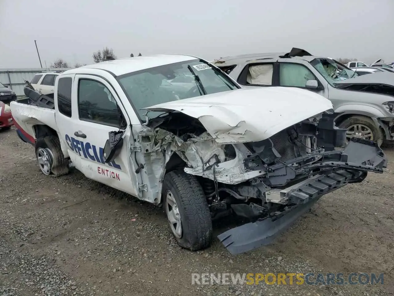 4 Фотография поврежденного автомобиля 5TFRX5GN8LX168370 TOYOTA TACOMA 2020