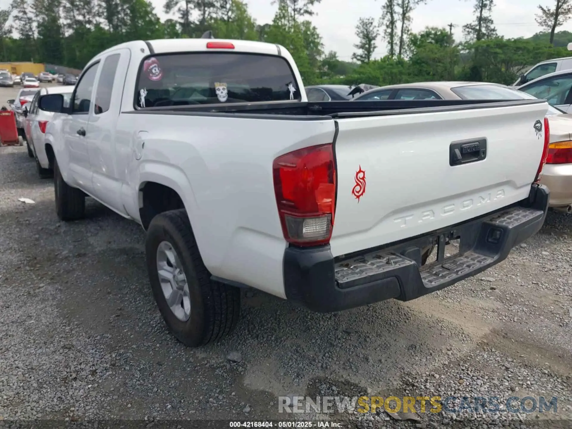 3 Photograph of a damaged car 5TFRX5GN8LX182205 TOYOTA TACOMA 2020