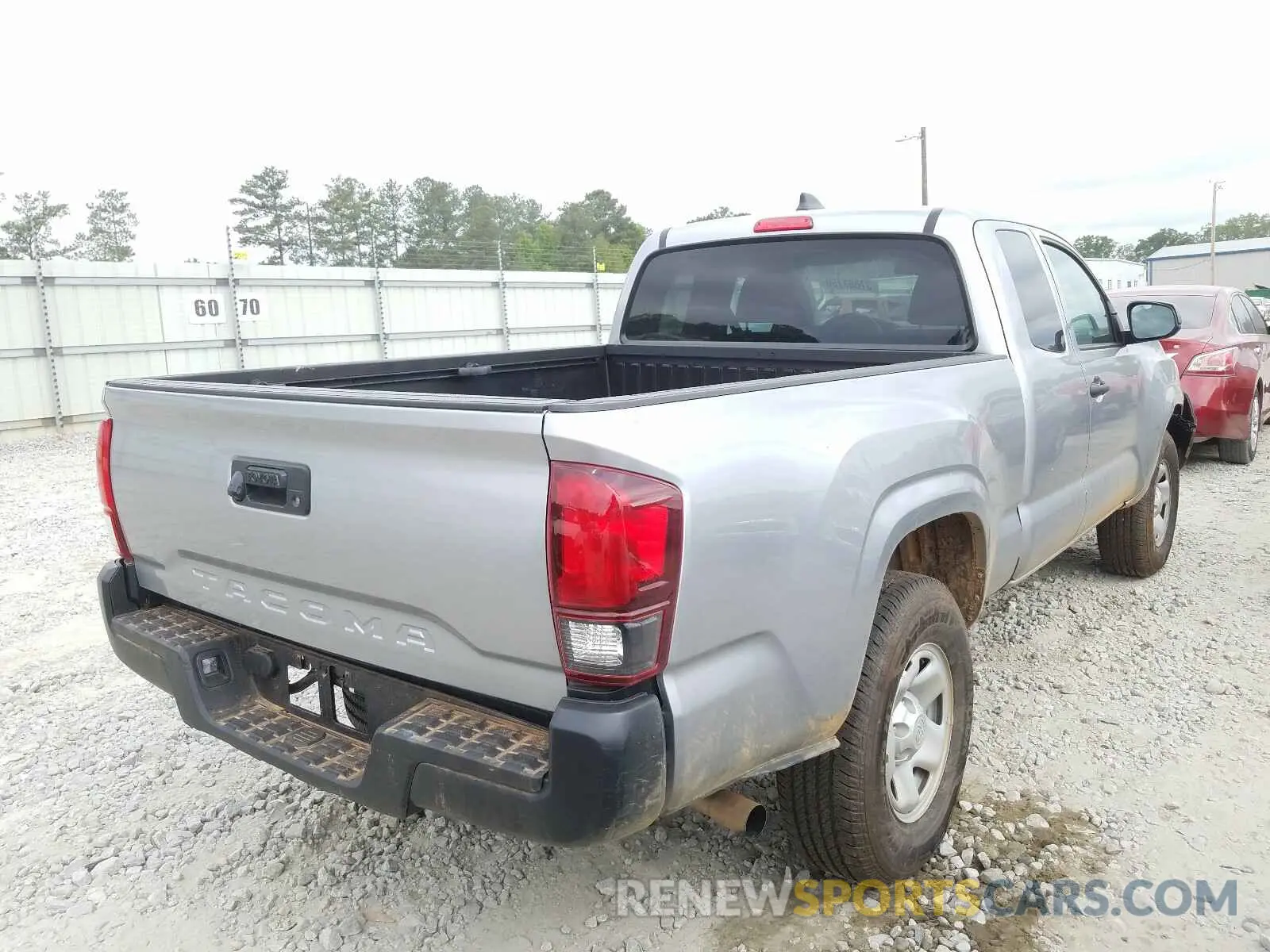 4 Photograph of a damaged car 5TFRX5GNXLX168838 TOYOTA TACOMA 2020
