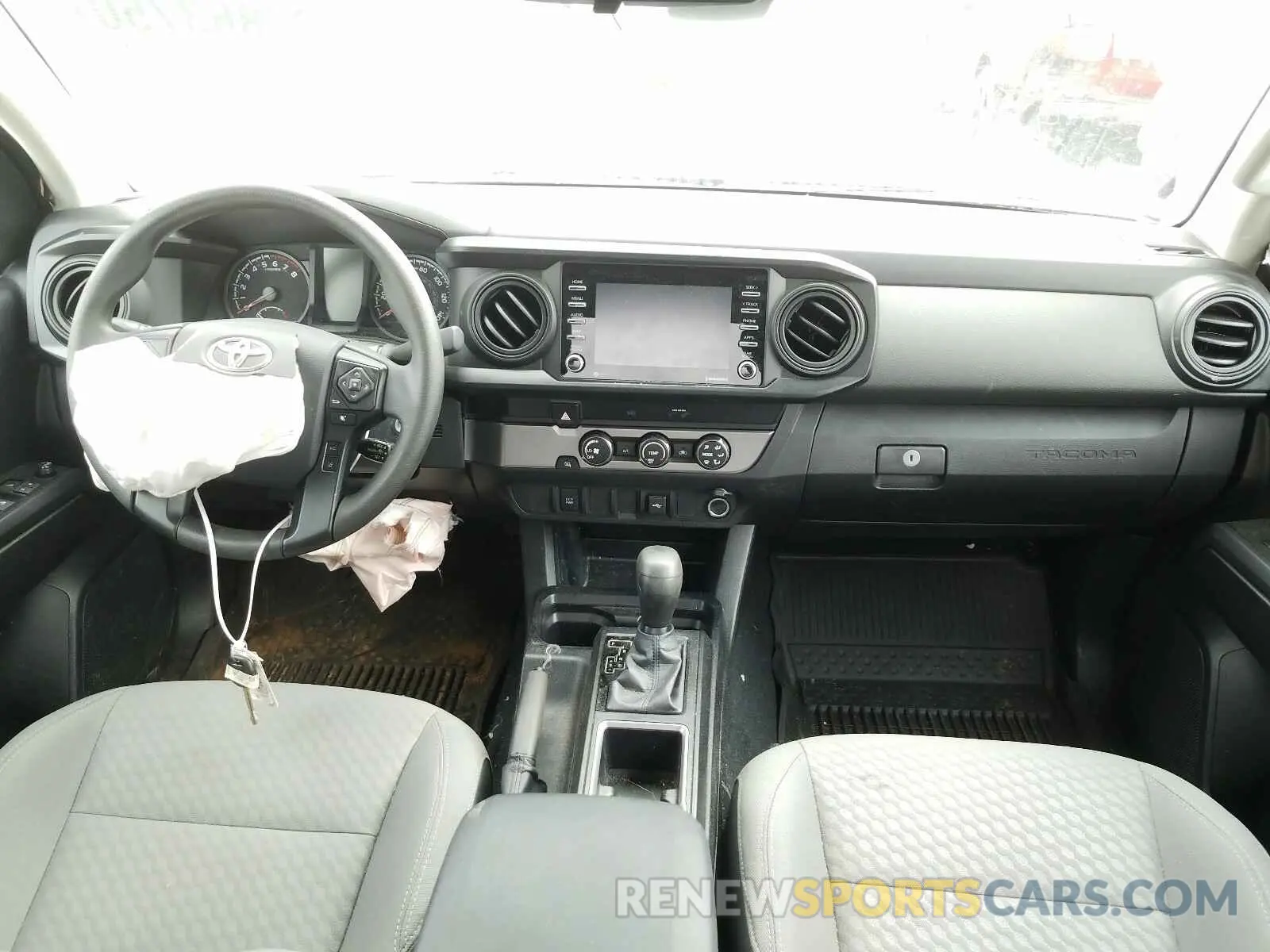 9 Photograph of a damaged car 5TFRX5GNXLX168838 TOYOTA TACOMA 2020