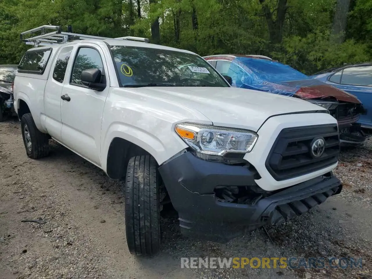 4 Фотография поврежденного автомобиля 5TFRX5GNXLX173957 TOYOTA TACOMA 2020