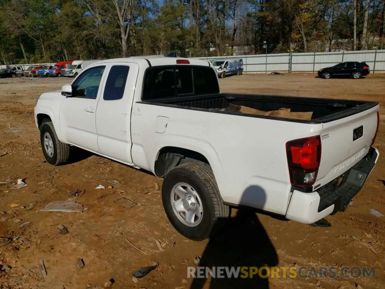 2 Photograph of a damaged car 5TFRZ5CN1LX090594 TOYOTA TACOMA 2020