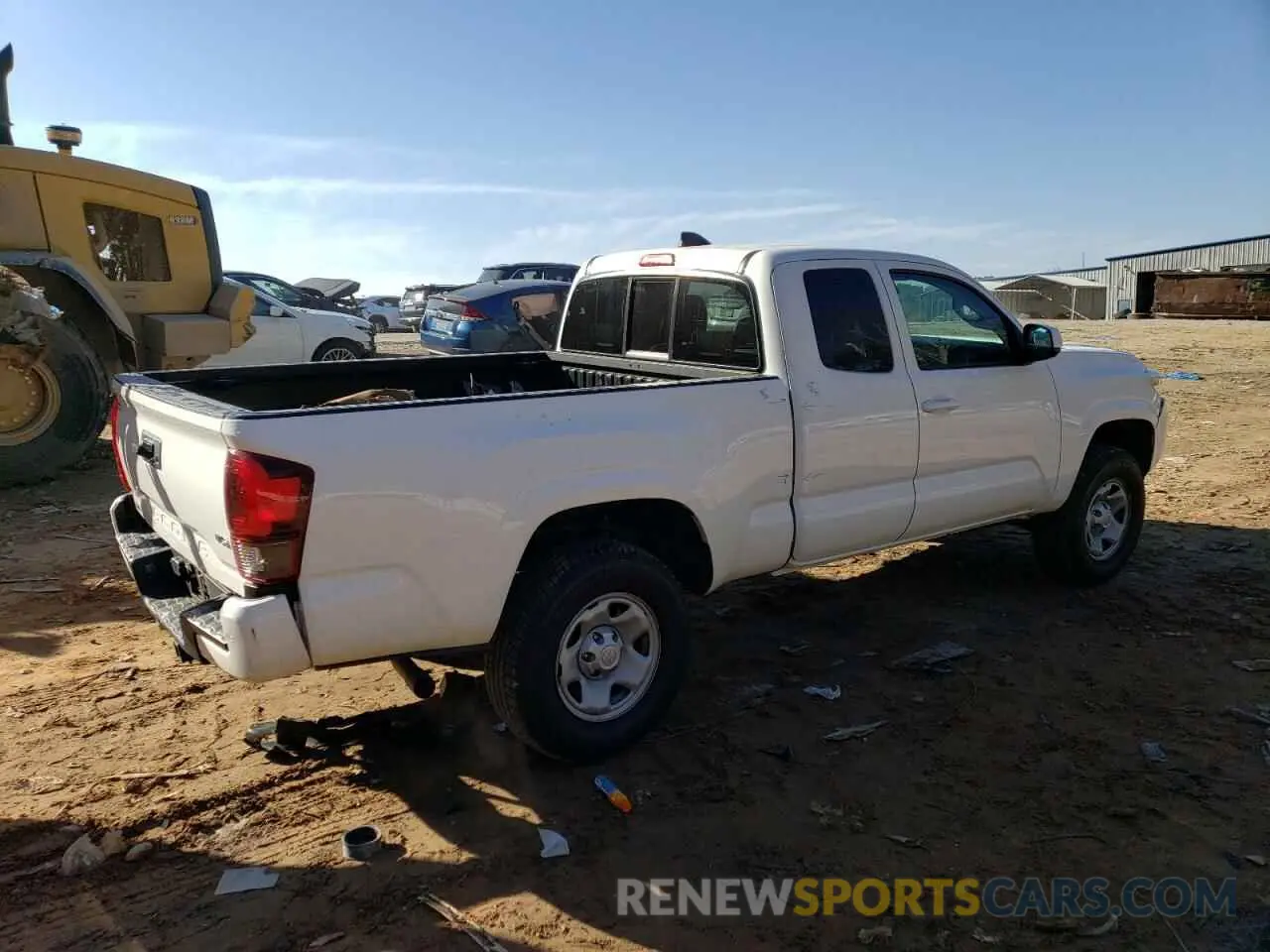 3 Photograph of a damaged car 5TFRZ5CN1LX090594 TOYOTA TACOMA 2020