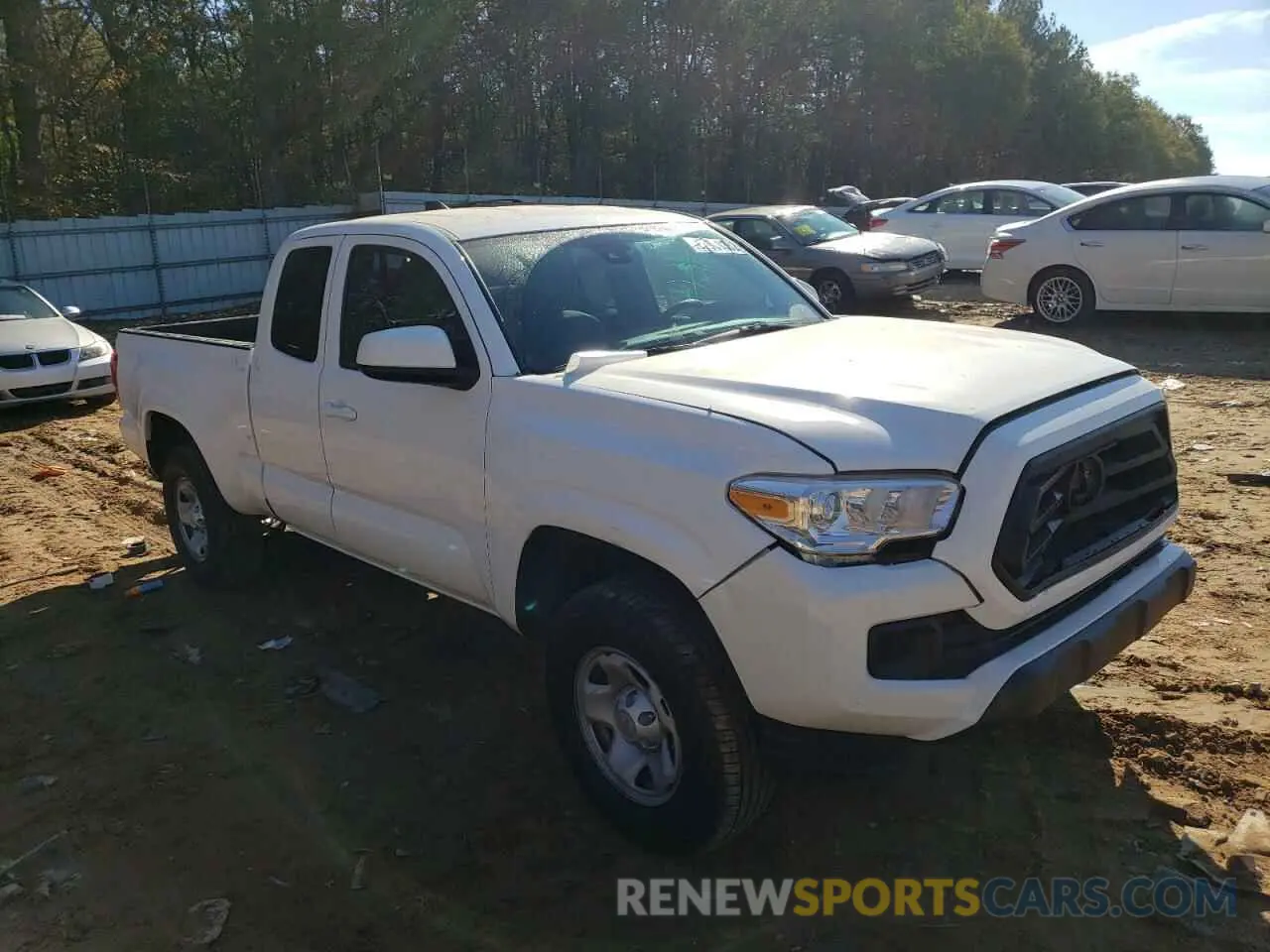 4 Photograph of a damaged car 5TFRZ5CN1LX090594 TOYOTA TACOMA 2020