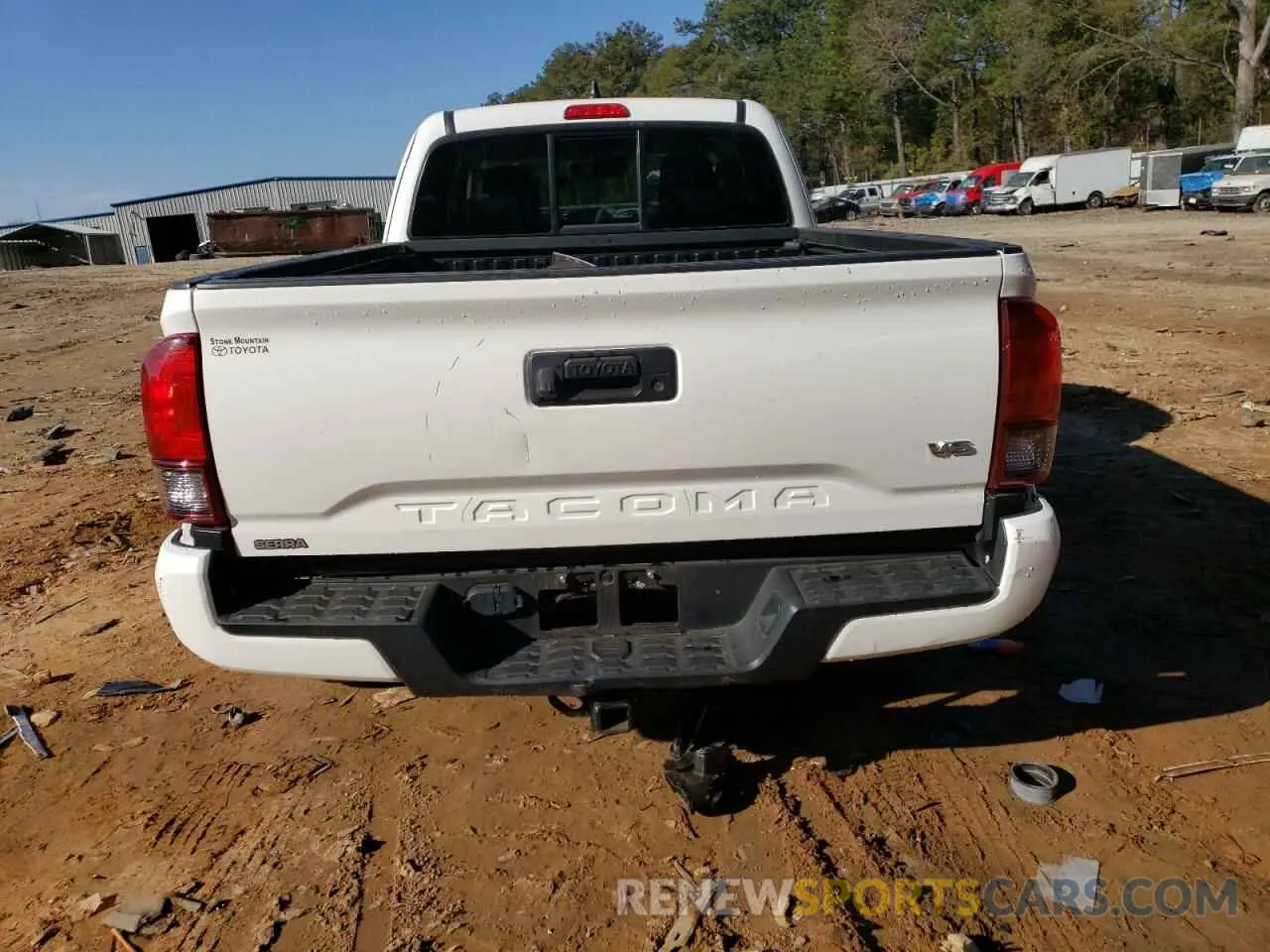 6 Photograph of a damaged car 5TFRZ5CN1LX090594 TOYOTA TACOMA 2020