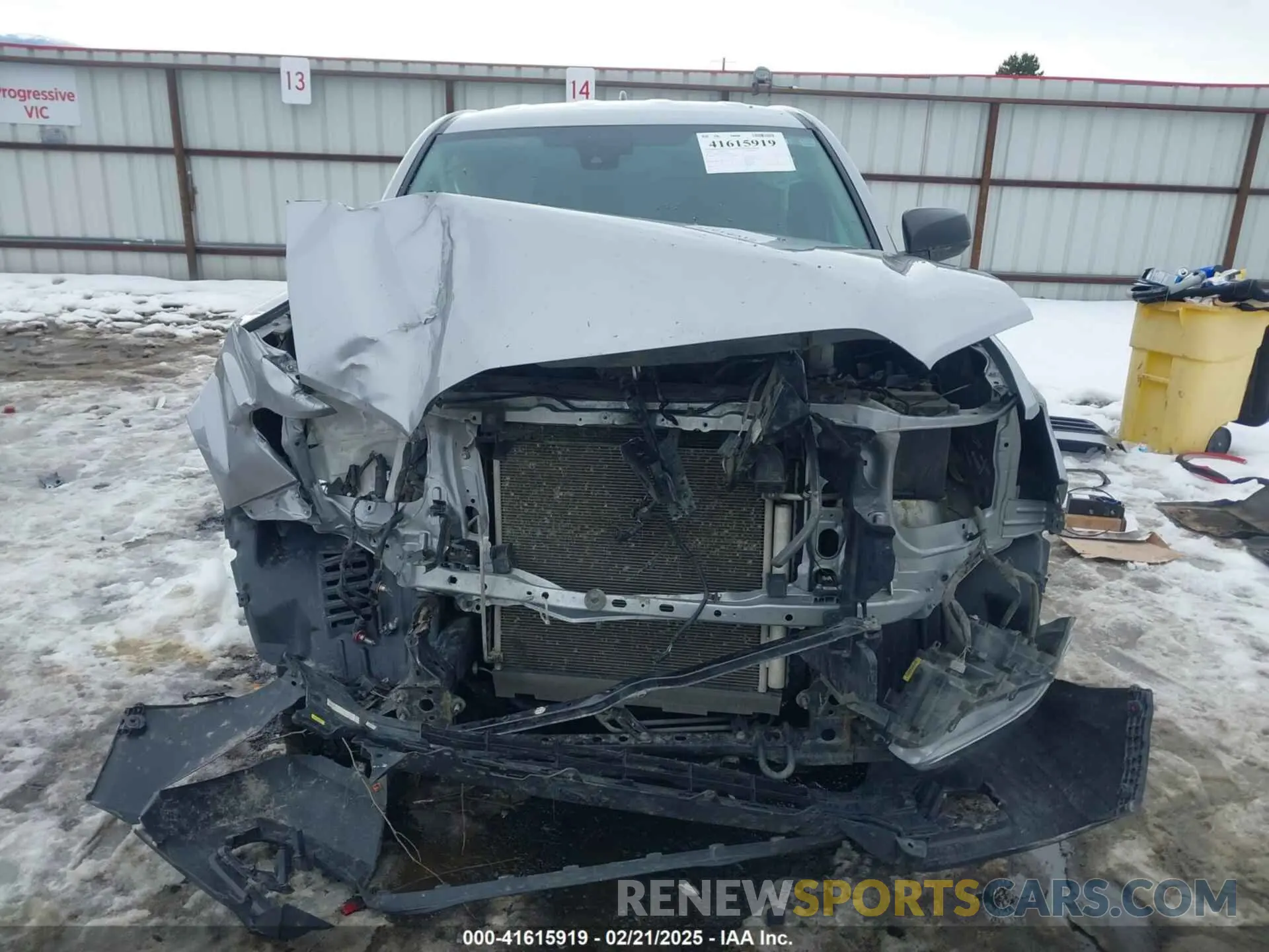 13 Фотография поврежденного автомобиля 5TFSX5EN0LX072852 TOYOTA TACOMA 2020