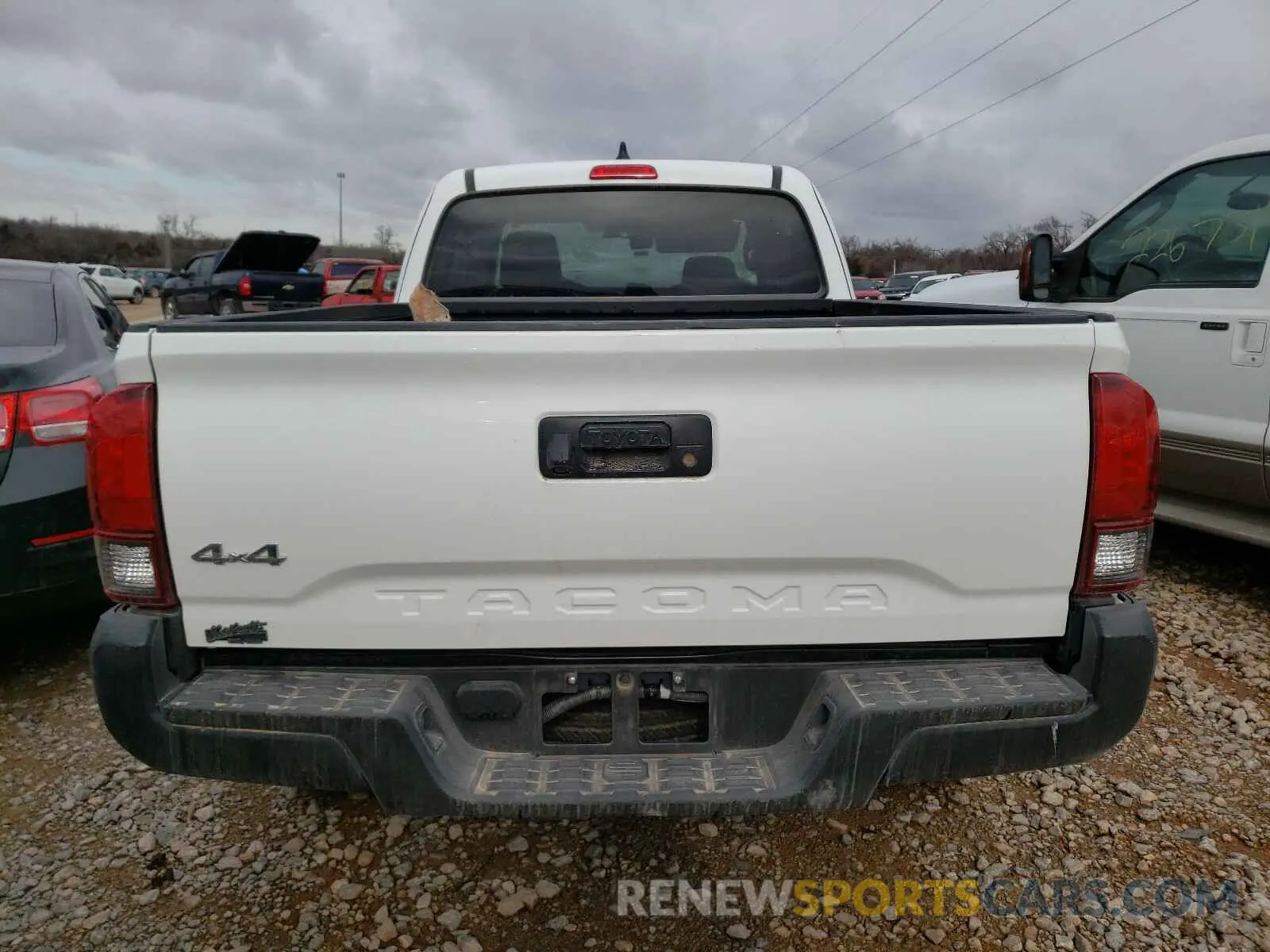 6 Фотография поврежденного автомобиля 5TFSX5ENXLX072874 TOYOTA TACOMA 2020