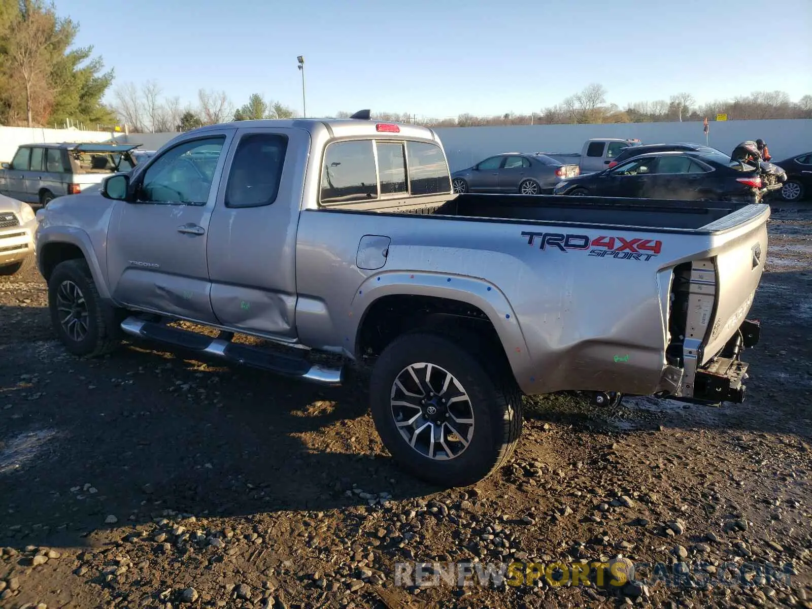 3 Photograph of a damaged car 5TFSZ5AN7LX217420 TOYOTA TACOMA 2020