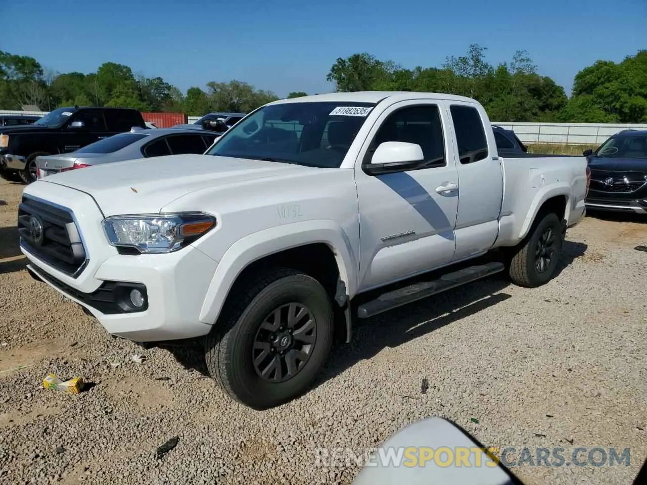 1 Photograph of a damaged car 5TFSZ5AN7LX231656 TOYOTA TACOMA 2020