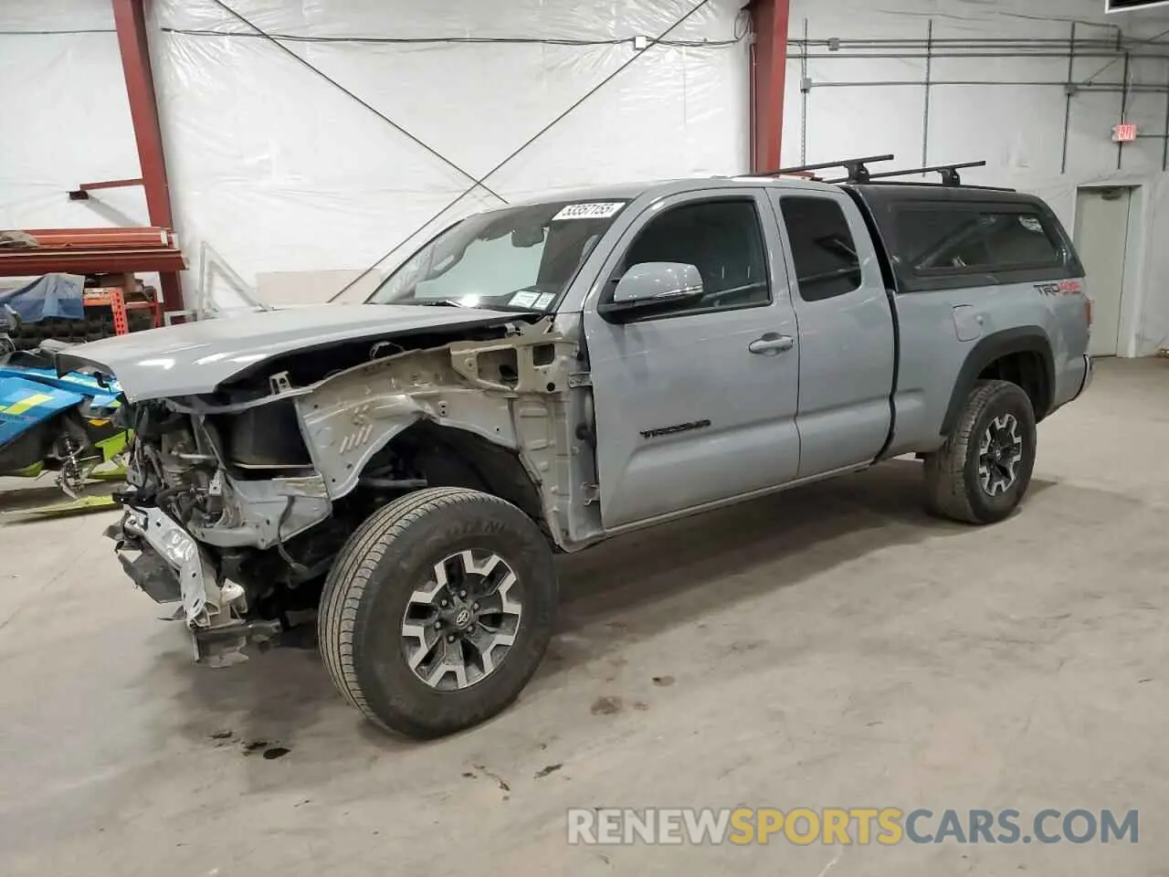 1 Photograph of a damaged car 5TFSZ5ANXLX223728 TOYOTA TACOMA 2020
