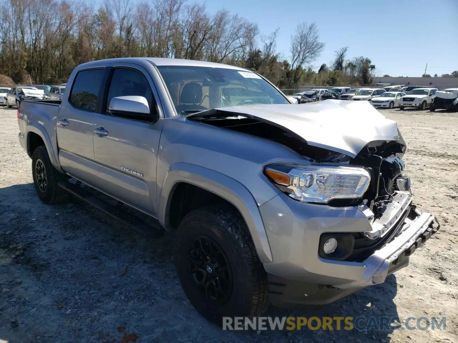1 Photograph of a damaged car 3TMAZ5CN0MM140468 TOYOTA TACOMA 2021