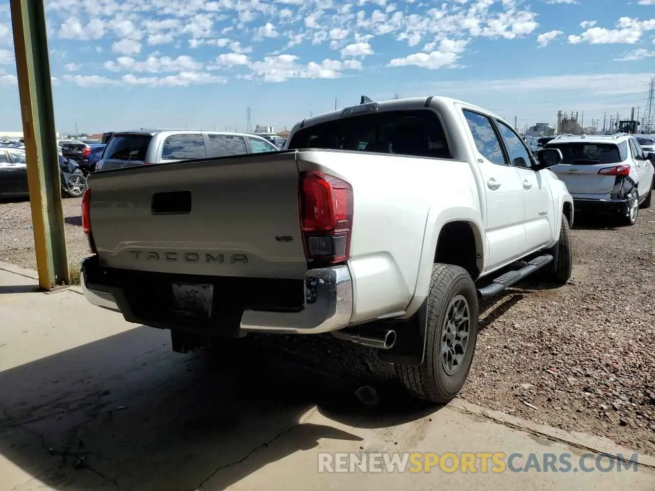 4 Photograph of a damaged car 3TMAZ5CN0MM146190 TOYOTA TACOMA 2021