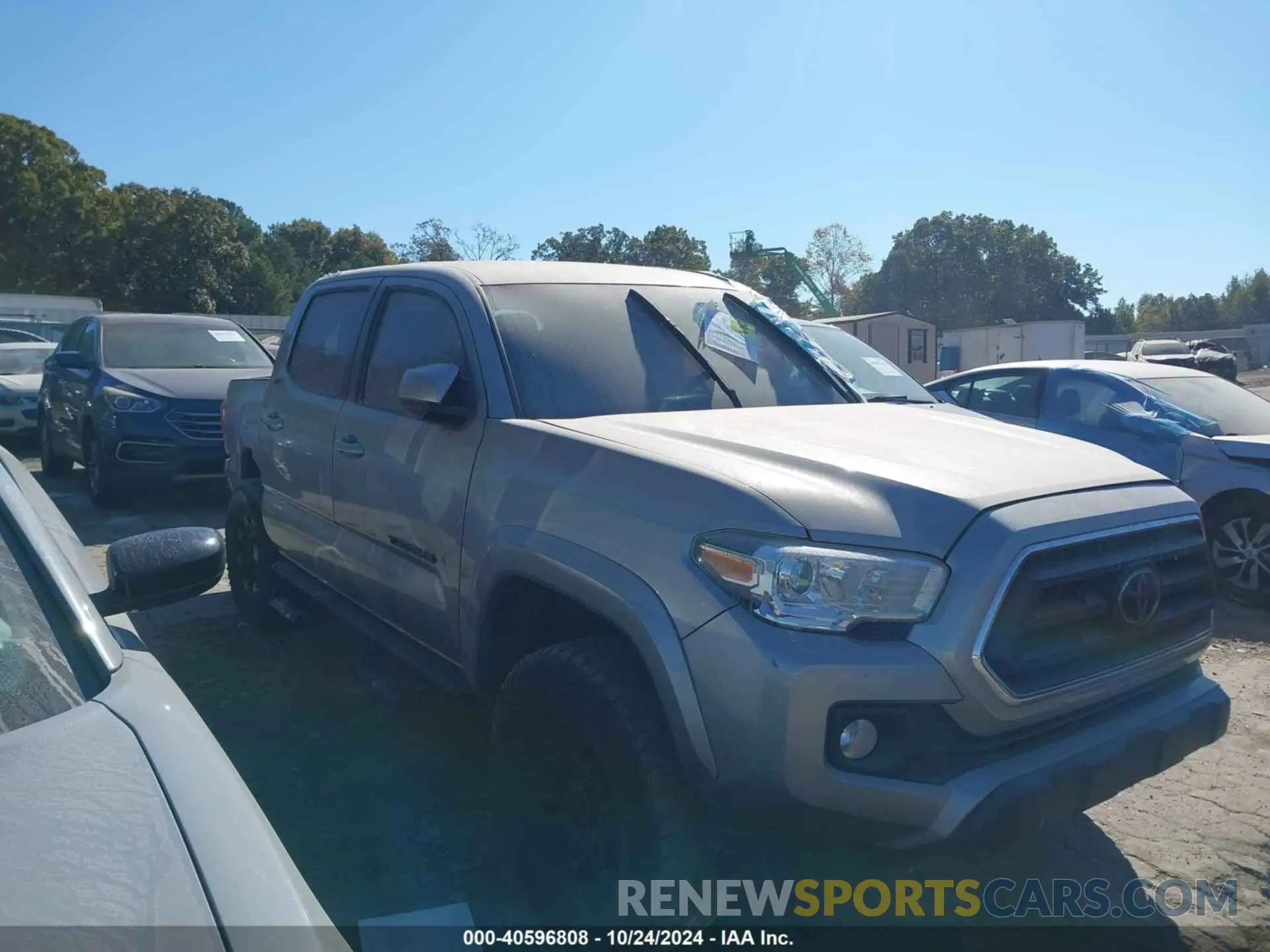 1 Фотография поврежденного автомобиля 3TMAZ5CN0MM147310 TOYOTA TACOMA 2021