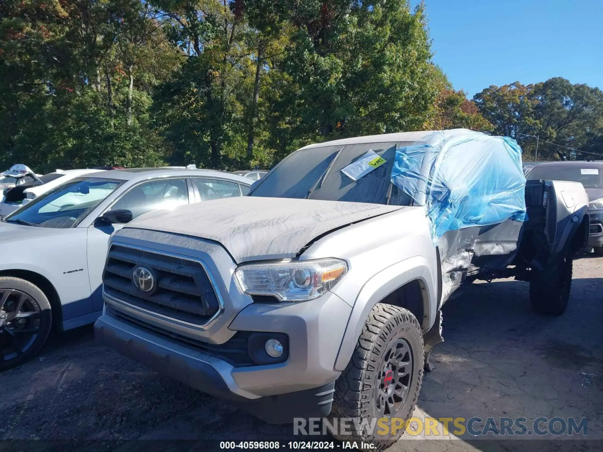 2 Фотография поврежденного автомобиля 3TMAZ5CN0MM147310 TOYOTA TACOMA 2021