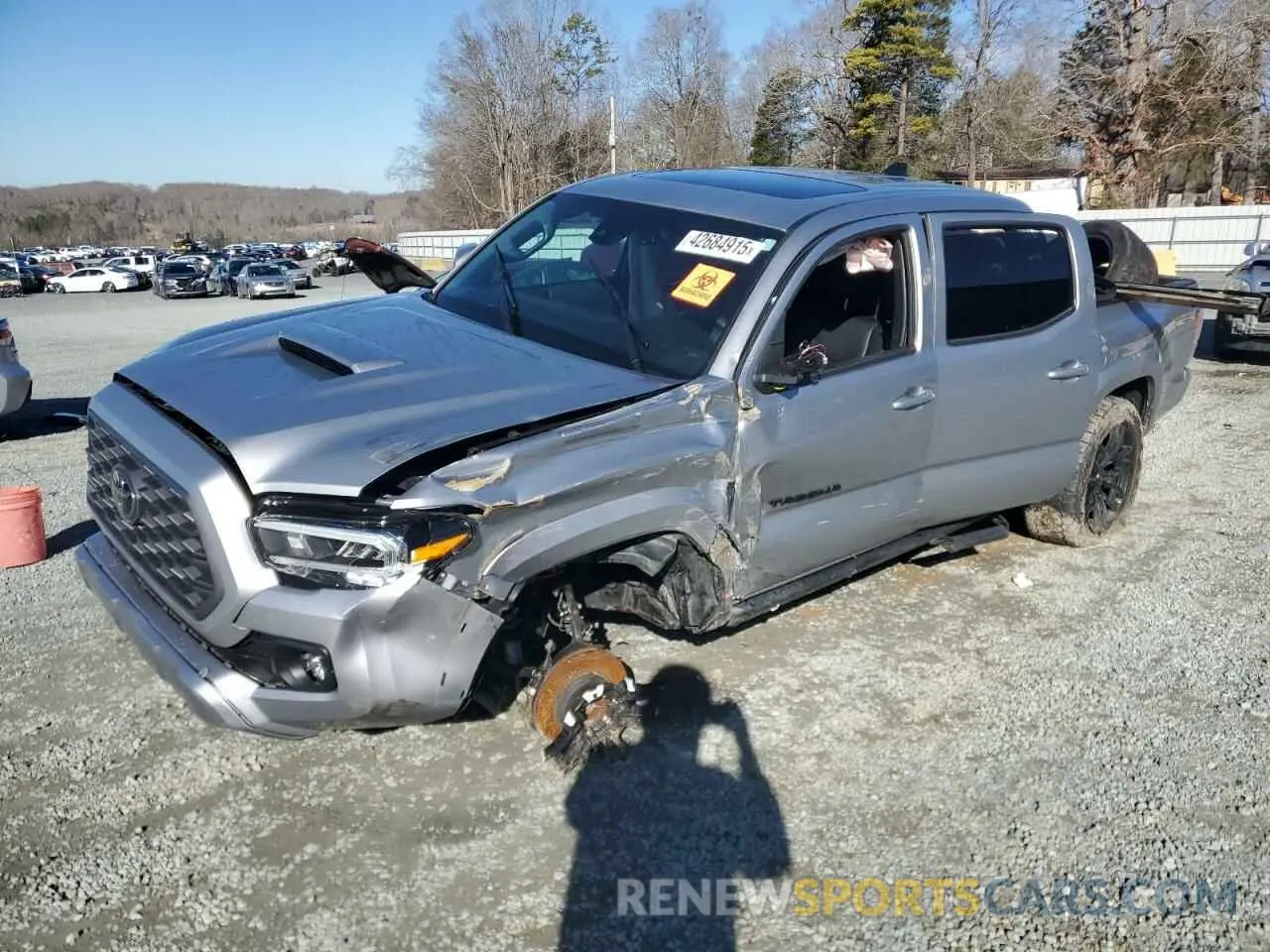 1 Photograph of a damaged car 3TMAZ5CN0MM147937 TOYOTA TACOMA 2021