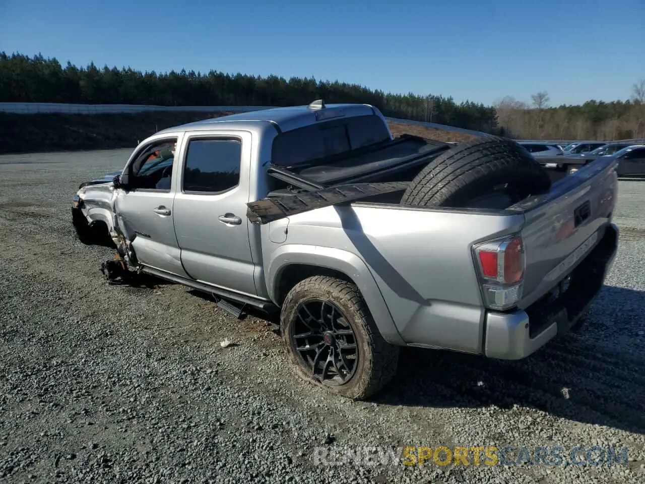 2 Photograph of a damaged car 3TMAZ5CN0MM147937 TOYOTA TACOMA 2021